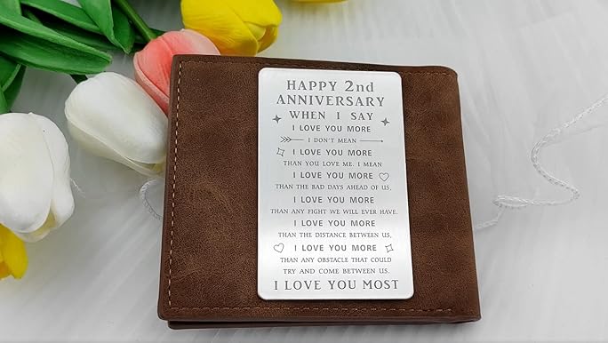 emena エメナ 2nd Anniversariy Coffret Second Anniversary Gift Cotton Wedding Photo Frame Gift for